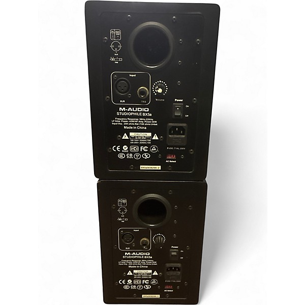 Used M-Audio BX5A Pair Powered Monitor
