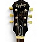 Used 2001 Epiphone Les Paul Standard Dark Cherry Burst Solid Body Electric Guitar