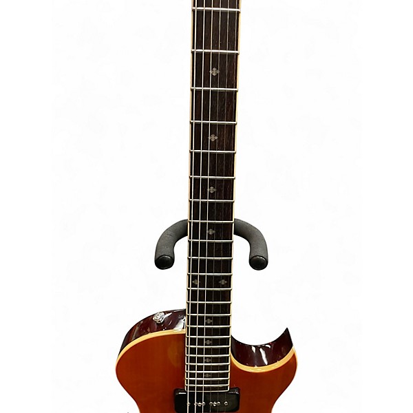 Used Xaviere XV585 Brown Solid Body Electric Guitar