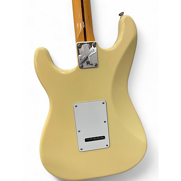Used 2011 Squier Vintage Modified 70s Stratocaster Olympic White Solid Body Electric Guitar