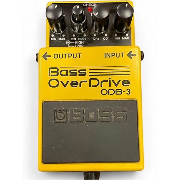 Used BOSS ODB3 Bass Overdrive Bass Effect Pedal