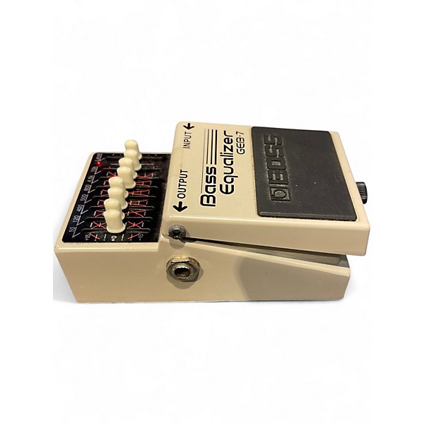 Used BOSS GEB7 7 Band Bass Equalizer Bass Effect Pedal
