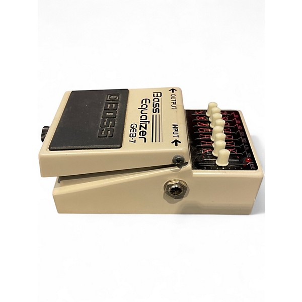 Used BOSS GEB7 7 Band Bass Equalizer Bass Effect Pedal