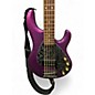 Used Sterling by Music Man Ray35 5 String Purple Electric Bass Guitar