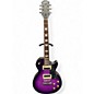 Used Epiphone Les Paul Classic Purple Burst Solid Body Electric Guitar thumbnail