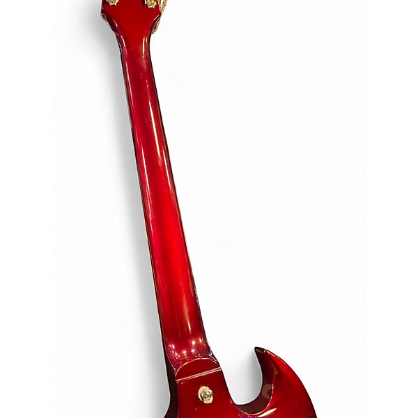Used 2023 Epiphone Modern Figured SG Cherry Red Solid Body Electric Guitar