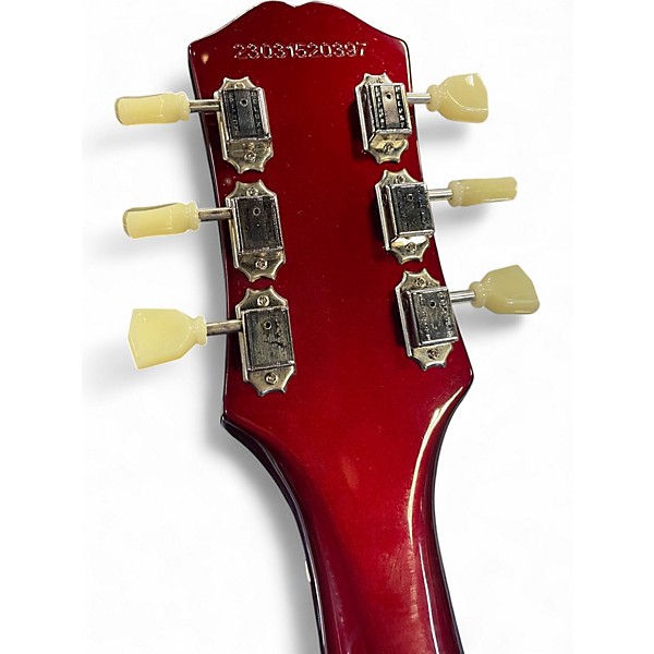 Used 2023 Epiphone Modern Figured SG Cherry Red Solid Body Electric Guitar