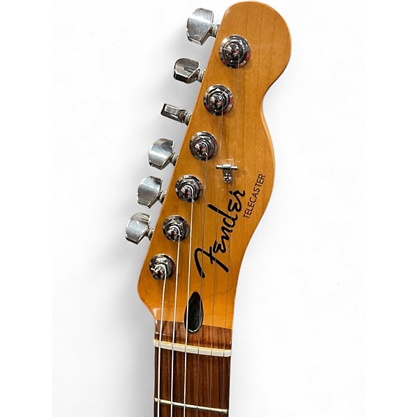 Used Fender Player Plus Telecaster Silver Smoke Solid Body Electric Guitar