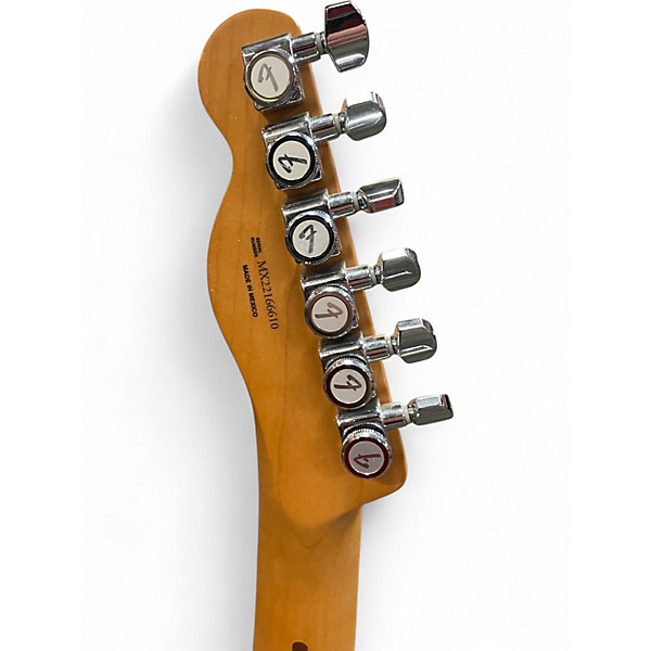 Used Fender Player Plus Telecaster Silver Smoke Solid Body Electric Guitar