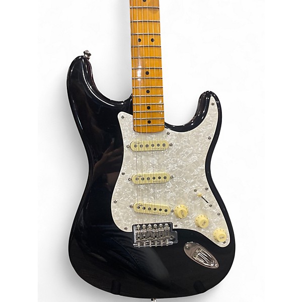 Used Squier Classic Vibe 1950S Stratocaster Black Solid Body Electric Guitar