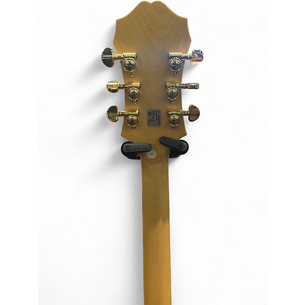Used 2009 Epiphone Sheraton II Natural Hollow Body Electric Guitar