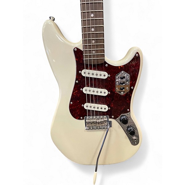 Used Squier PARANORMAL CYCLONE PEARL WHITE Solid Body Electric Guitar