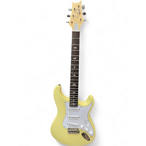 Used PRS SE Silver Sky MOON WHITE Solid Body Electric Guitar