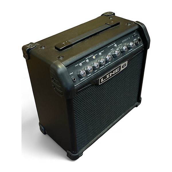 Used Line 6 Spider IV 15W 1X8 Guitar Combo Amp