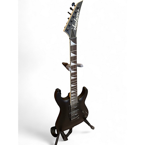 Used Jackson JS22 Dinky Flat Black Solid Body Electric Guitar