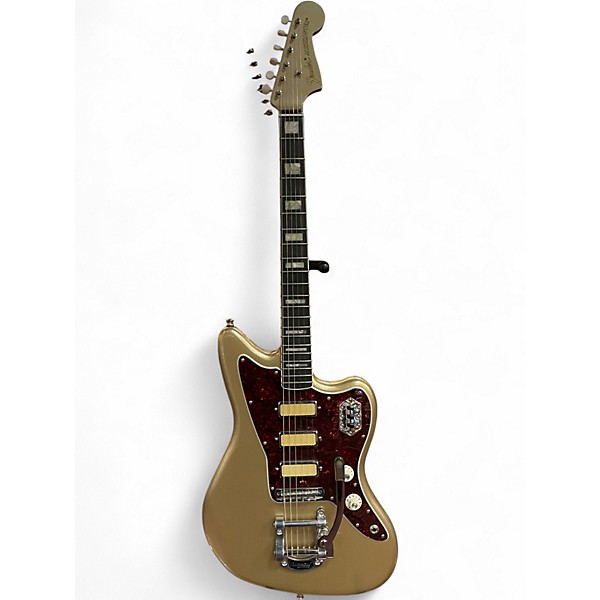 Used 2020s Fender jazzmaster Shoreline Gold Solid Body Electric Guitar