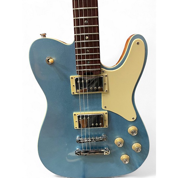 Used Firefly TROUBLEMAKER Blue Agave Solid Body Electric Guitar