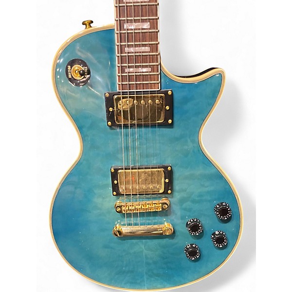 Used Firefly FFSP ELITE BLUE AUQUA Solid Body Electric Guitar