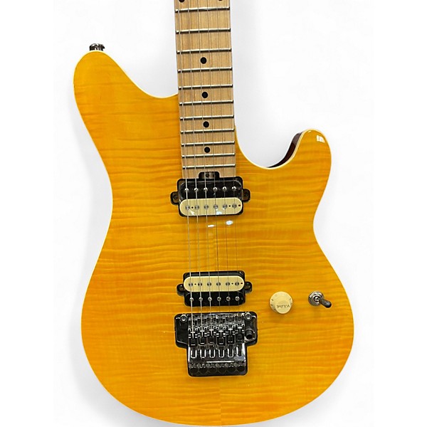 Used Firefly FFMN YELLOW Solid Body Electric Guitar