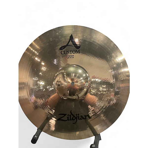 Used Zildjian 18in A Custom Crash Cymbal