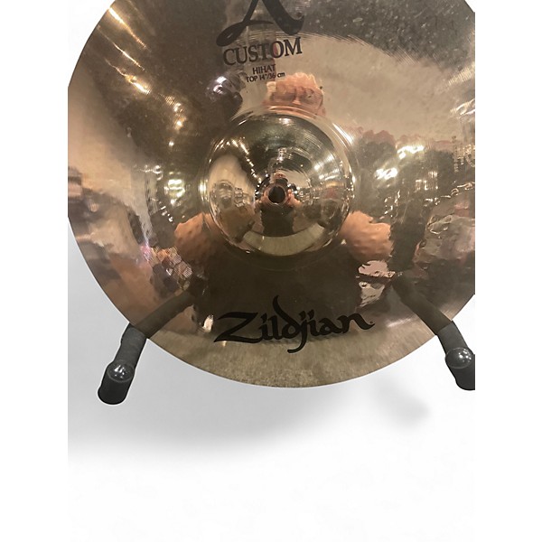 Used Zildjian 14in A Custom Hi Hat Top Cymbal