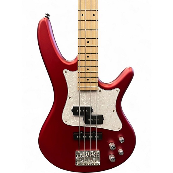 Used Ibanez Soundgear Mezzo SRMD200  Candy Apple Red Electric Bass Guitar