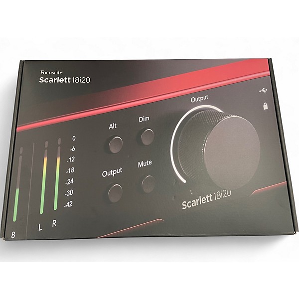 Used Focusrite 18i20 Gen 4 Audio Interface