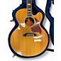 Used Gibson J-185 EC Natural Acoustic Electric Guitar