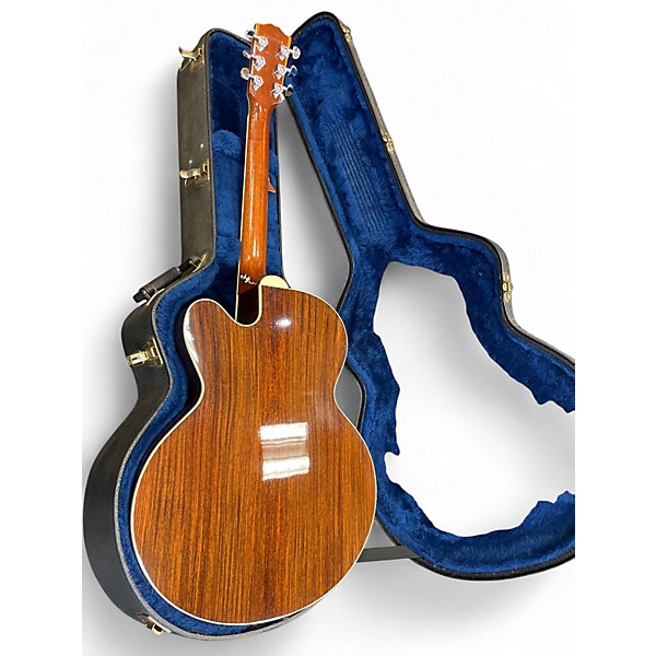 Used Gibson J-185 EC Natural Acoustic Electric Guitar