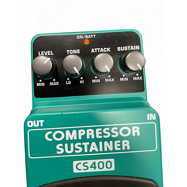 Used Behringer CS400 Compressor Sustainer Effect Pedal