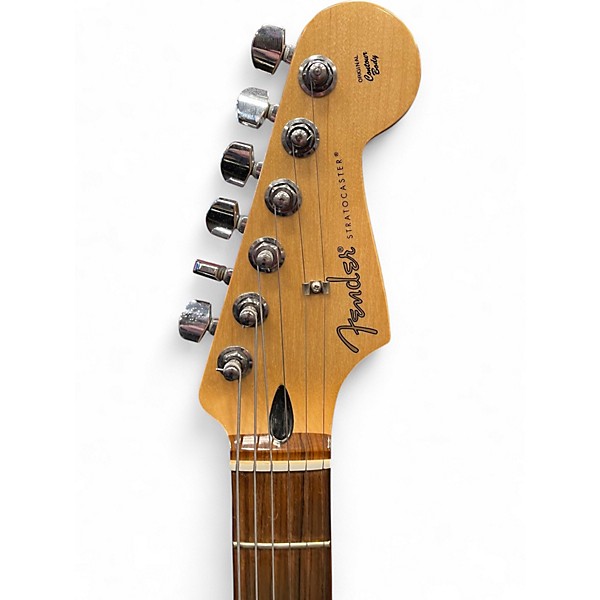 Used Fender Limited Edition Player Stratocaster Fiesta Red Solid Body Electric Guitar