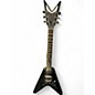 Used Dean Flying V Black Solid Body Electric Guitar thumbnail