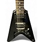 Used Dean Flying V Black Solid Body Electric Guitar