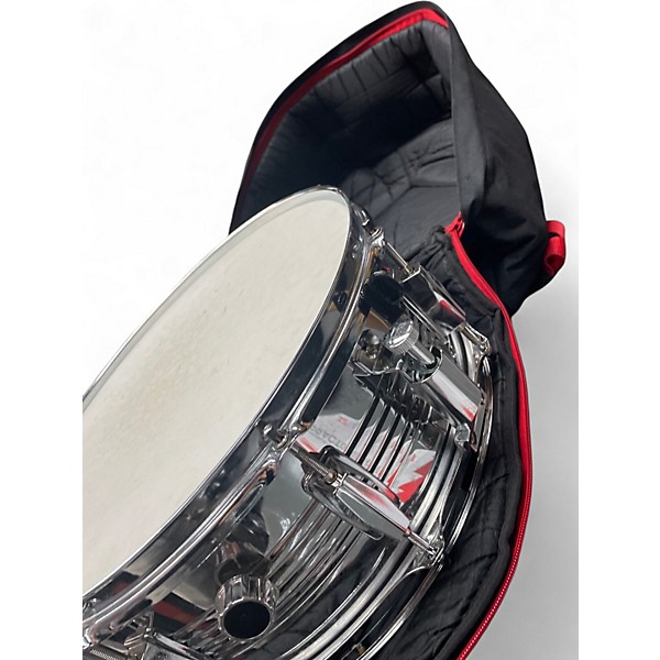 Used Cannon Percussion 5.5X14 Snare Drum Chrome Drum