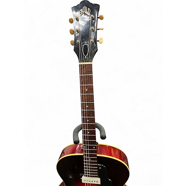 Vintage 1965 Guild X50 2 Tone Sunburst Acoustic Electric Guitar