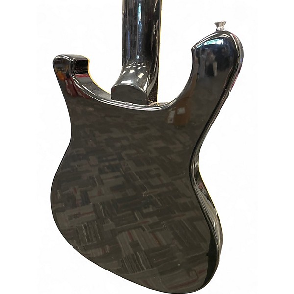 Used Harley Benton RB414 Rickenbacker Style Bass Black Electric Bass Guitar