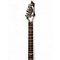 Used Dean Custom 350F Transparent Black Solid Body Electric Guitar