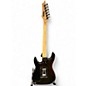 Used Dean Custom 350F Transparent Black Solid Body Electric Guitar
