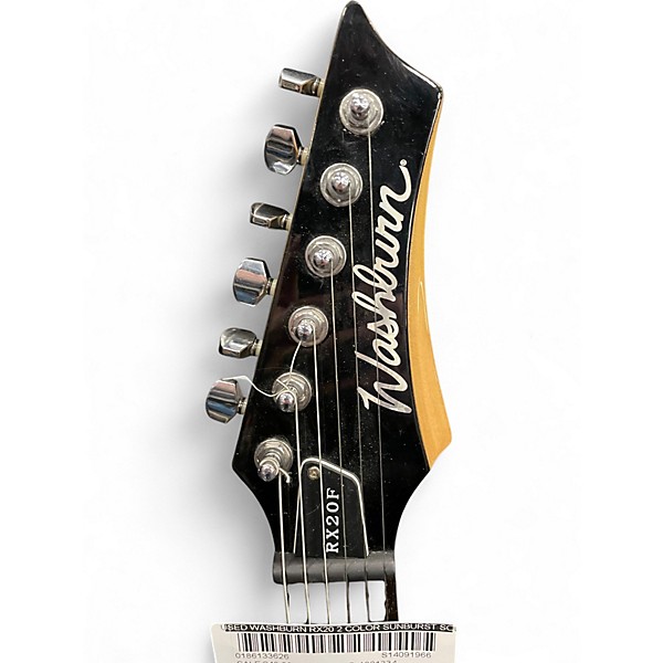 Used Washburn RX20 2 Color Sunburst Solid Body Electric Guitar