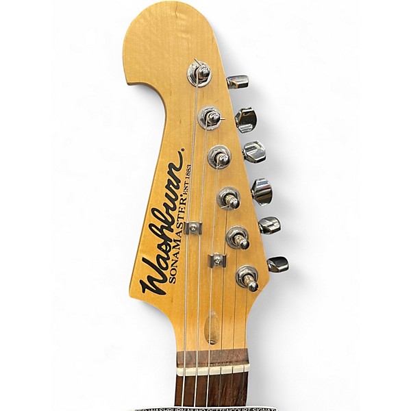 Used Washburn Nuno Bettencourt Signature N2 Electron Blue Metallic Solid Body Electric Guitar