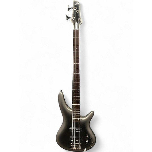 Used Ibanez SR300E Silver Electric Bass Guitar