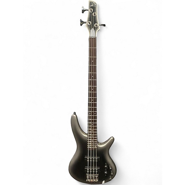 Used Ibanez SR300E Silver Electric Bass Guitar