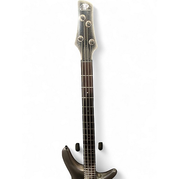 Used Ibanez SR300E Silver Electric Bass Guitar