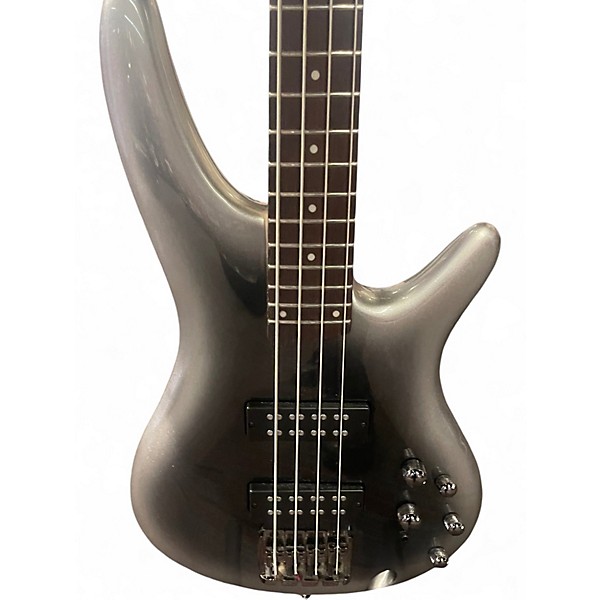 Used Ibanez SR300E Silver Electric Bass Guitar