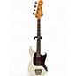 Used Squier Classic Vibe '60s Mustang Bass Olympic White Electric Bass Guitar thumbnail