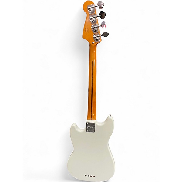 Used Squier Classic Vibe '60s Mustang Bass Olympic White Electric Bass Guitar