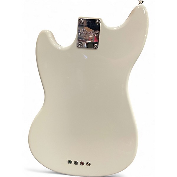 Used Squier Classic Vibe '60s Mustang Bass Olympic White Electric Bass Guitar