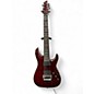 Used Schecter Guitar Research Hellraiser C7 Floyd Rose Black Cherry Solid Body Electric Guitar thumbnail