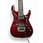 Used Schecter Guitar Research Hellraiser C7 Floyd Rose Black Cherry Solid Body Electric Guitar