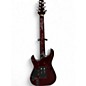 Used Schecter Guitar Research Hellraiser C7 Floyd Rose Black Cherry Solid Body Electric Guitar